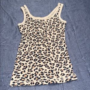 Girls Cherokee Leopard Tank